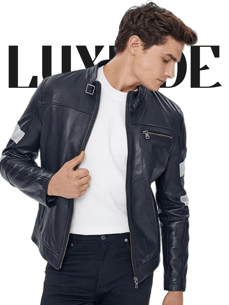Mens Black Leather Jackets
