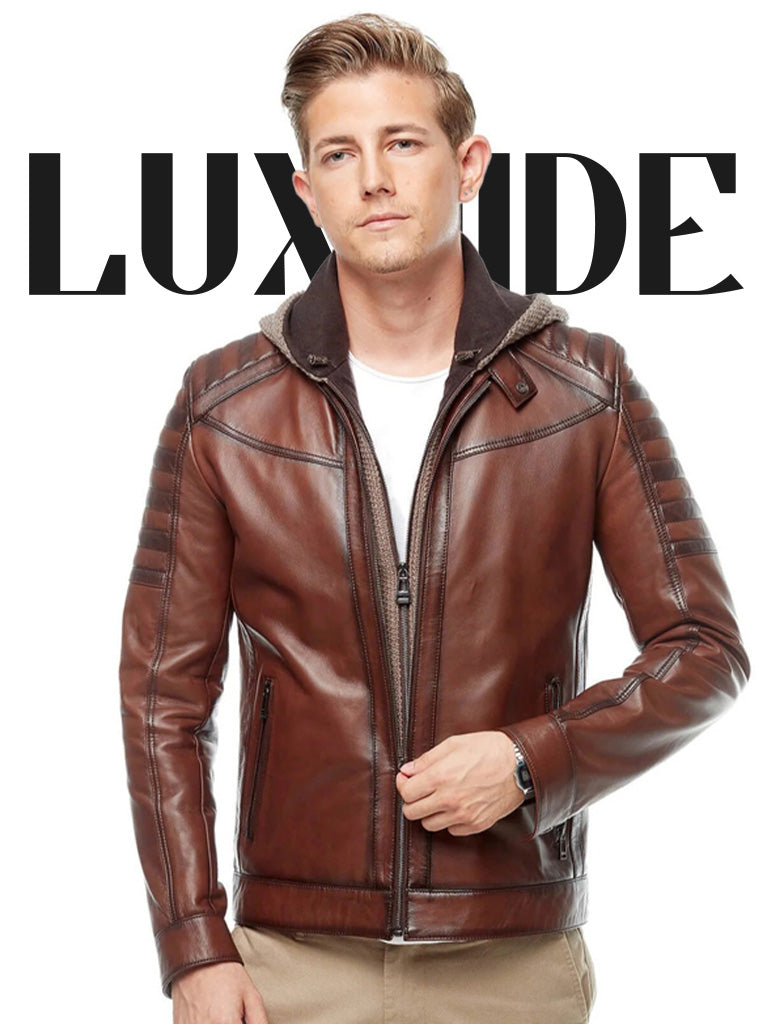 Men Brown Leather Jackets