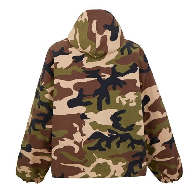 FEAR OF GOD ESSENTIALS Military Nylon Hooded Anorak
