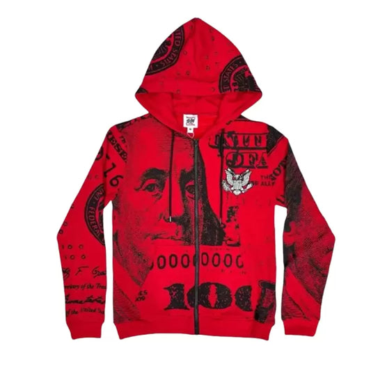 Nothing Personal x Asaali Zip Up Hoodie