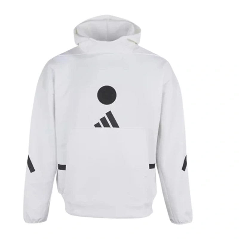 2024 25 Adidas Z.N.E White Hoodie