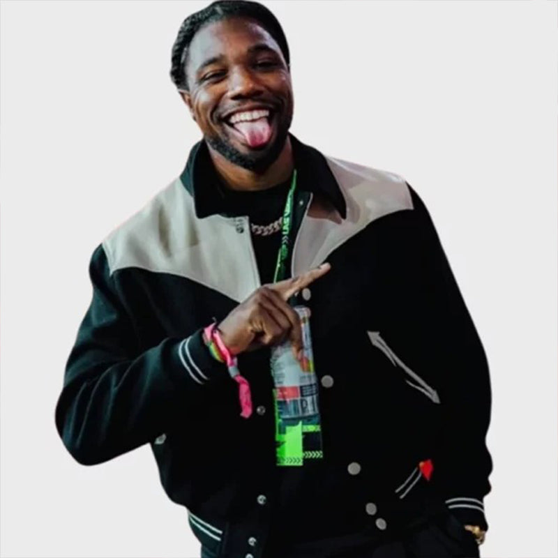 2024 Las Vegas GP Noah Lyles Varsity Jacket