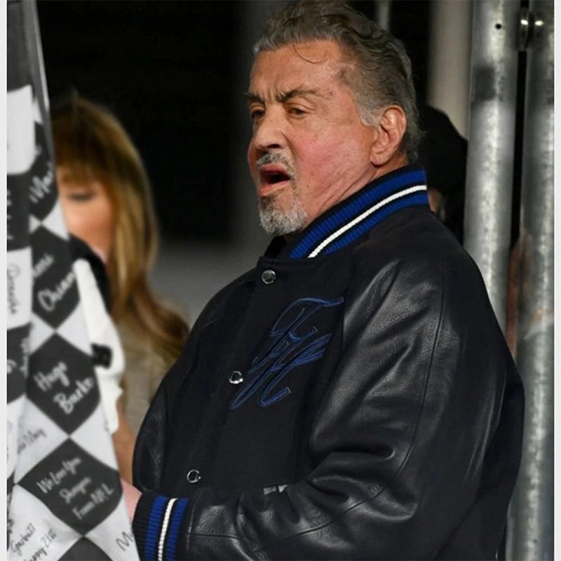 2024 Las Vegas GP Sylvester Stallone Varsity Jacket