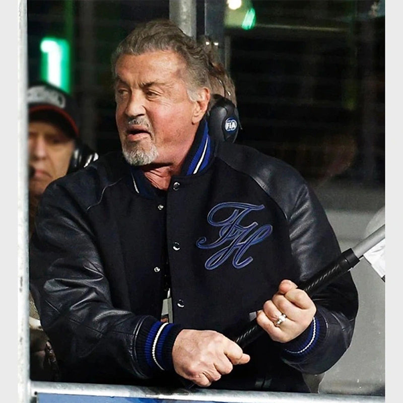 2024 Las Vegas GP Sylvester Stallone Varsity Jacket