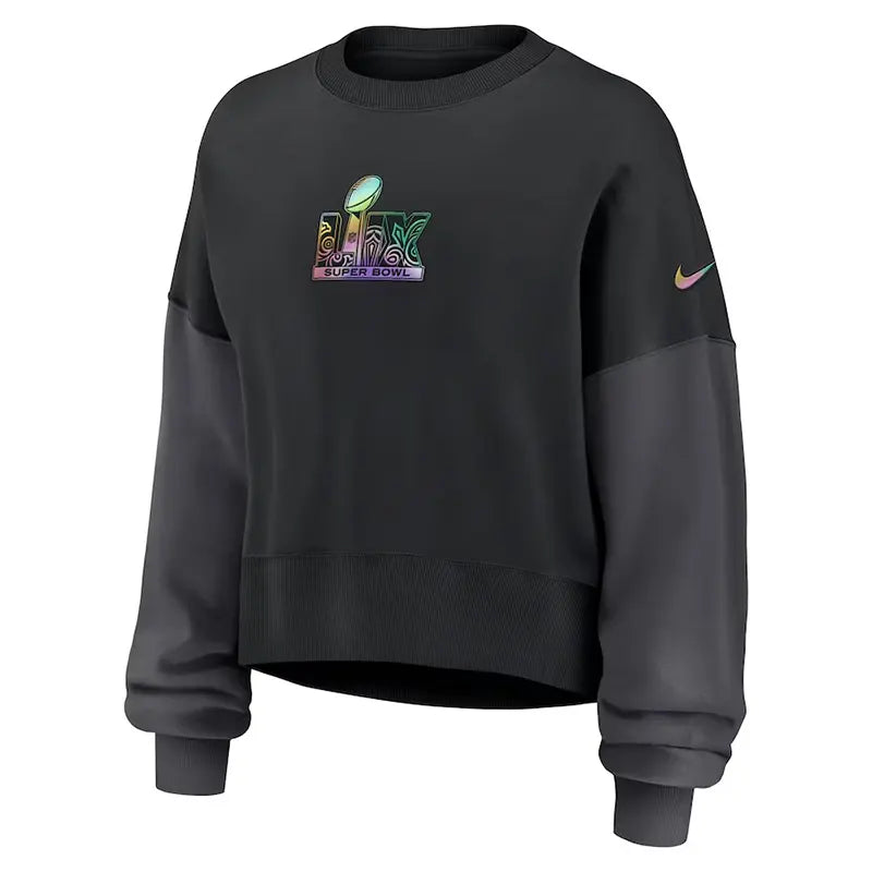 2025 Super Bowl LIX Nike Oversized Pullover Sweatshirt