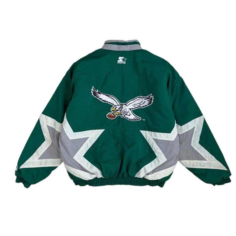 90’s Philadelphia Eagles Starter “Star” Puffer Jacket