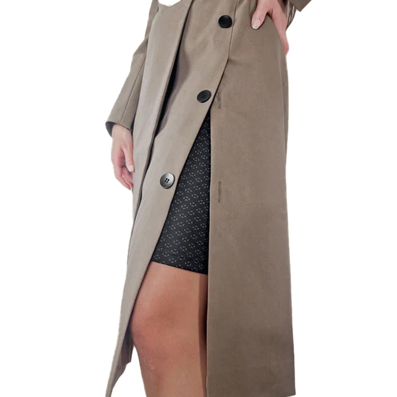 Women-Trench-Coat-Midi-Fitted-Coat-With-Belt