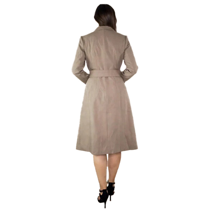 Women-Trench-Coat-Midi-Fitted-Coat-With-Belt