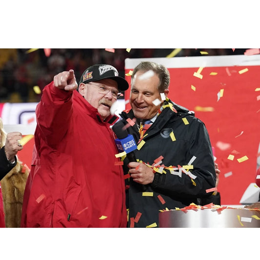 AFC Championship Coach Andy Reid Red Jacket