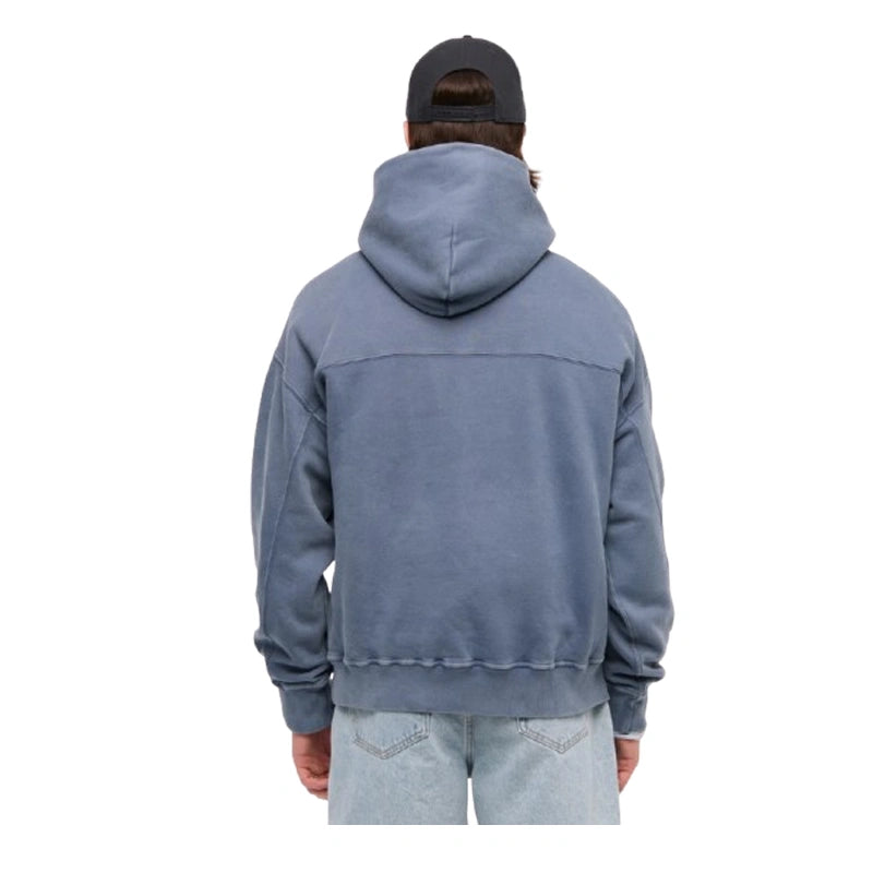 Abercrombie And Fitch Essential Popover Vintage Indigo Hoodie