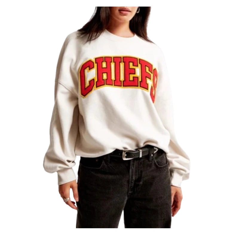 Abercrombie Kansas City Chiefs Graphic Crew Sweatshirt