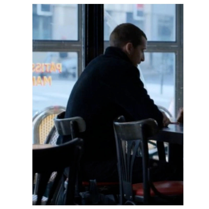 Ad Vitam 2025 Guillaume Canet Fleece Black Jacket