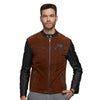 Men’s Real Brown Leather Brando Jacket