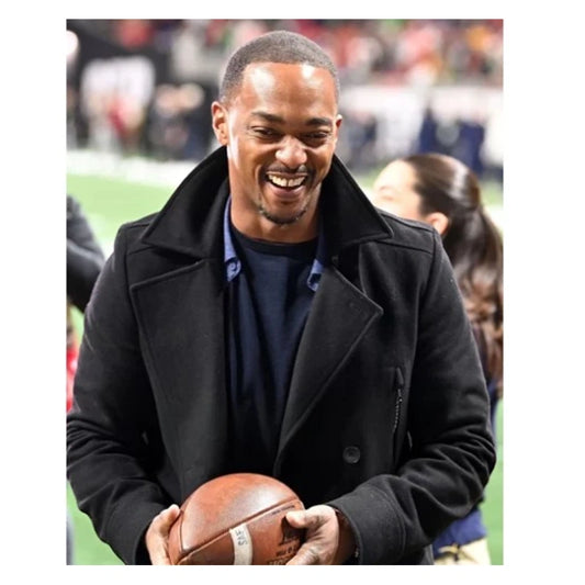 Anthony Mackie 2025 CFP National Championship Coat
