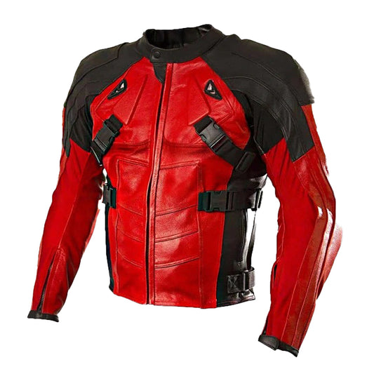 Armored Deadpool Motorcycle Jacket