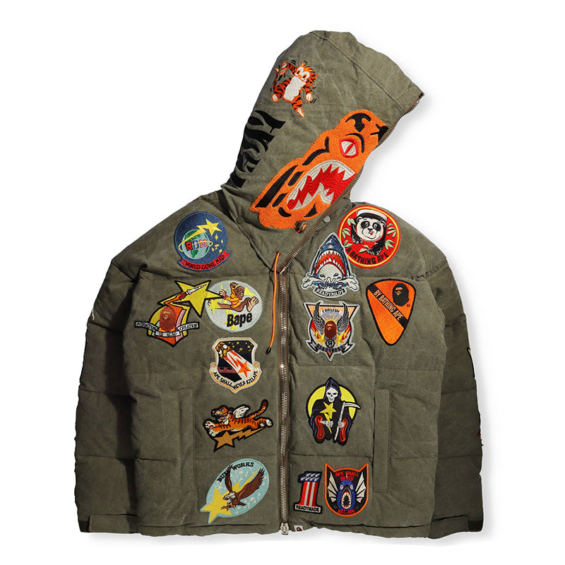 BAPE X READYMADE Hooded Jacket