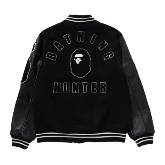 BAPE x Bounty Hunter Varsity Jacket