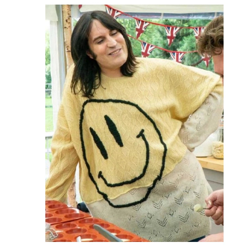Great British Bake Off Noel Fielding Smile Jumper