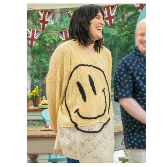 Great British Bake Off Noel Fielding Smile Jumper