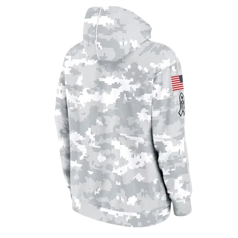 Baltimore Ravens Salute To Service Camo 2024 Hoodie