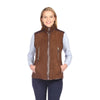 Womens-Suede-Shearling-Leather-Vest