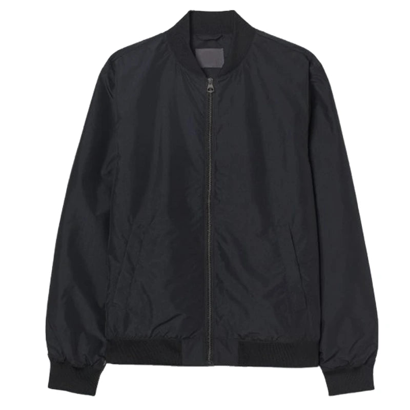 Black Bomber Jacket
