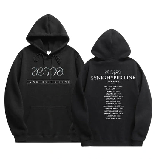 Pink Hoodie Aespa