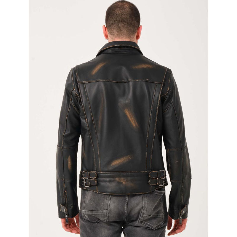 Men’s Black Leather Jacket