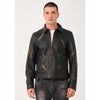 Men's Black Leather Jacket