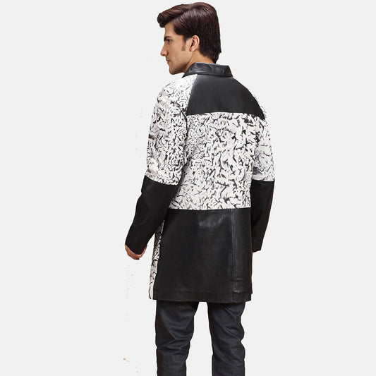 Artistry Black Dye Leather Coat