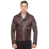 Men’s Real Brown Leather Jacket
