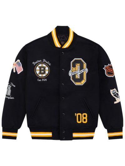 Boston Bruins OVO Varsity Jacket