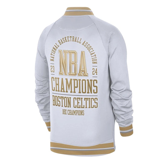 Boston Celtics Trophy Ring Banner Jacket
