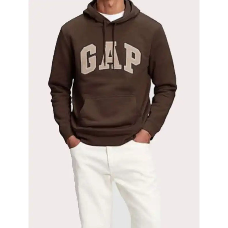 Brown Gap Hoodie