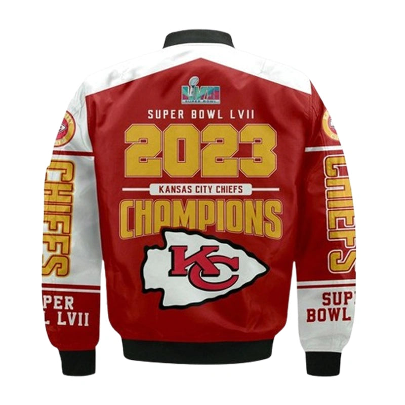 Chiefs Super Bowl LIX Champions Bomber Jacket