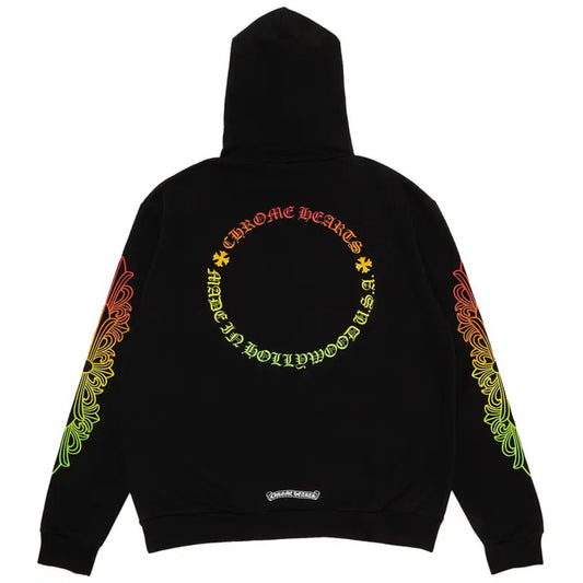 Chrome Hearts Floral Sleeve Hoodie