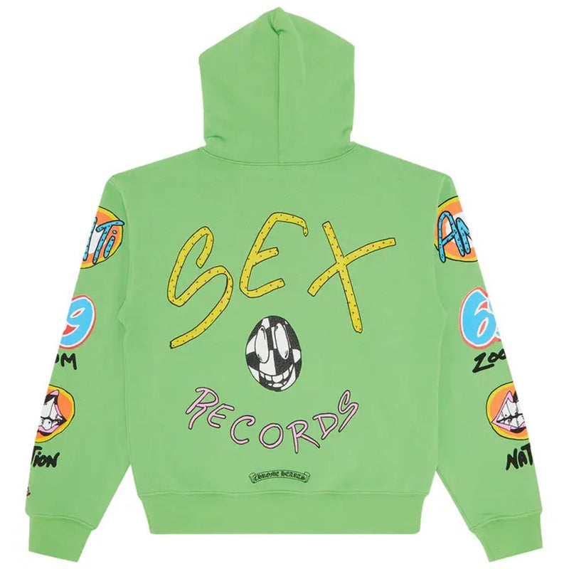 Chrome Hearts Green Hoodie