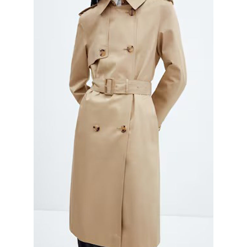 Women’s Classic trench coat with belt