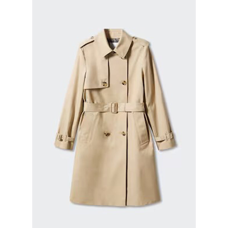 Women's Classic trench coat with belt