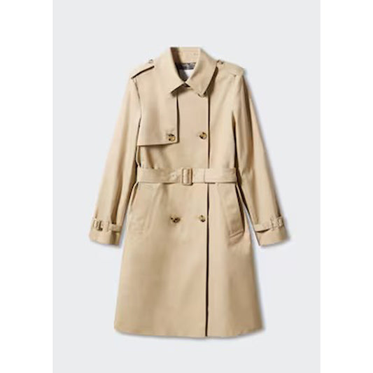 Women's Classic trench coat with belt