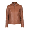 Colette Brown Leather Jacket