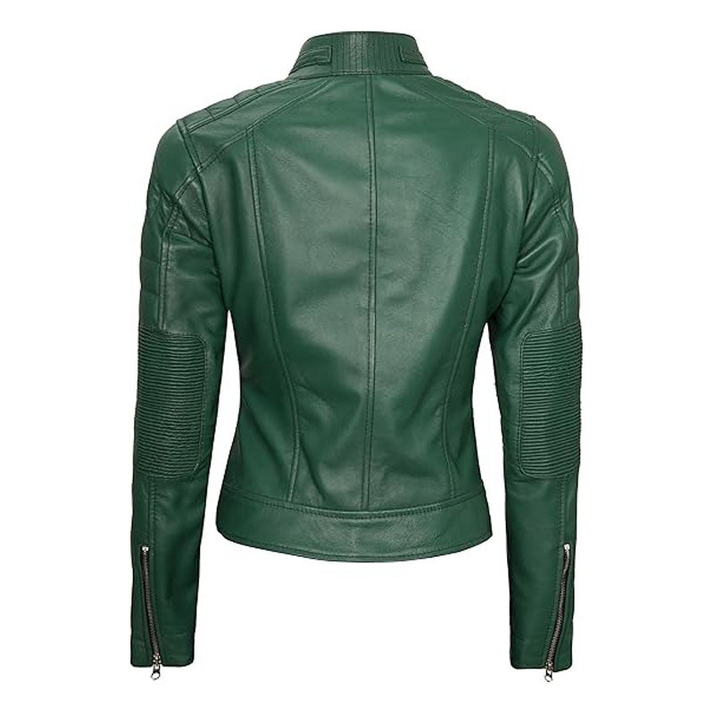 Decrum Real Leather Jacket Women