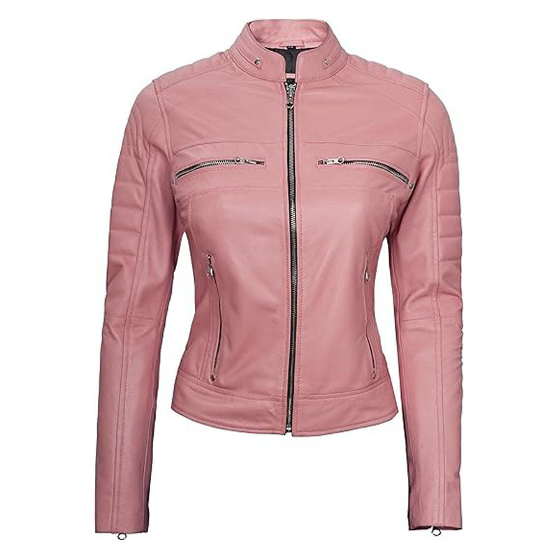 Decrum Real Leather Jacket Women