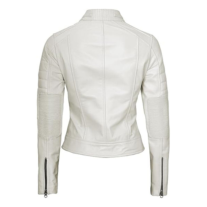 Decrum Real Leather Jacket Women