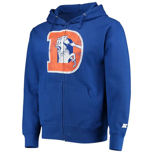Denver Broncos Throwback Hoodie
