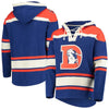 Denver Broncos Throwback Lacer Hoodie