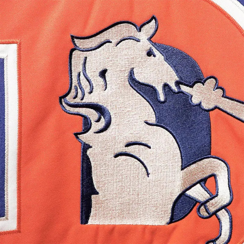 Denver Broncos Throwback Lacer Hoodie