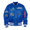 Detroit Lions Blue Bomber Jacket