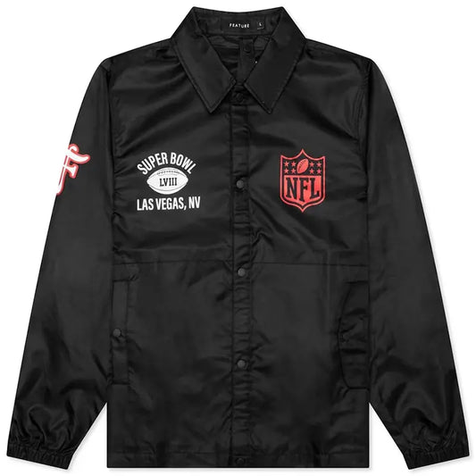 Feature x NFL Super Bowl LVIII Old English Jacket