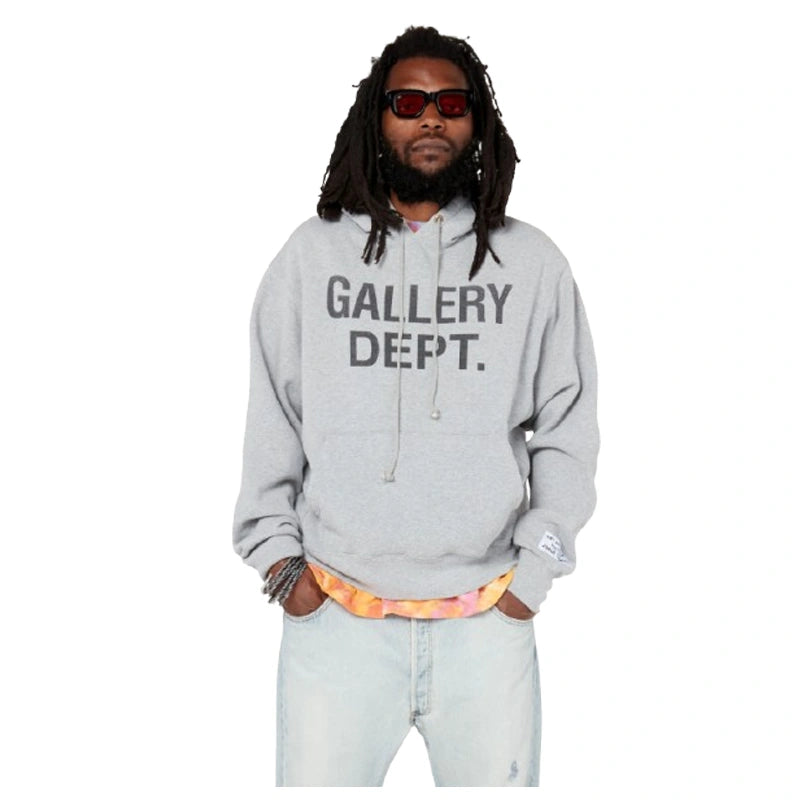 Gallery Dept Grey Hoodie